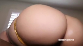 Mexican Beauty Santana Red'S Big Butt Gets Pounded By Bones Montana