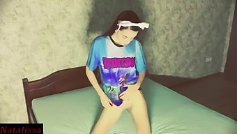Natalissa, A Lovely Teen With Cat Ears, Experiences Intense Rough Sex In Various Positions