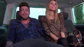 A Recently Separated Model Uses A Man'S Van For Her Own Pleasure, Directed Towards Her Former Spouse