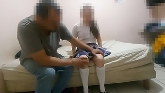 Attractive Mexican High School Girl Teaming Up With Her Neighbor To Buy A Present, Having Sex With A Young Mexican Student From Sinaloa In A Genuine Homemade Video