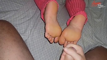 I Jerked Off My Stepson'S Feet Until He Came