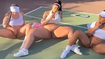 Competizione Di Squirt Con Un Tennista Arrapato