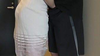 A Mature Japanese Couple Indulges In A Lustful Blowjob