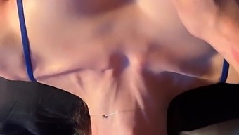 Brunette Teen Gives A Passionate Oral Sex Performance With A Facial Finish