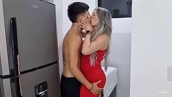 Milk-Filled Ass And Tit-Sucking In Homemade Family Fun